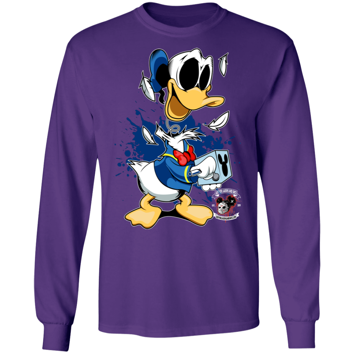 "DONALD IN A BOX" LS Ultra Cotton T-Shirt