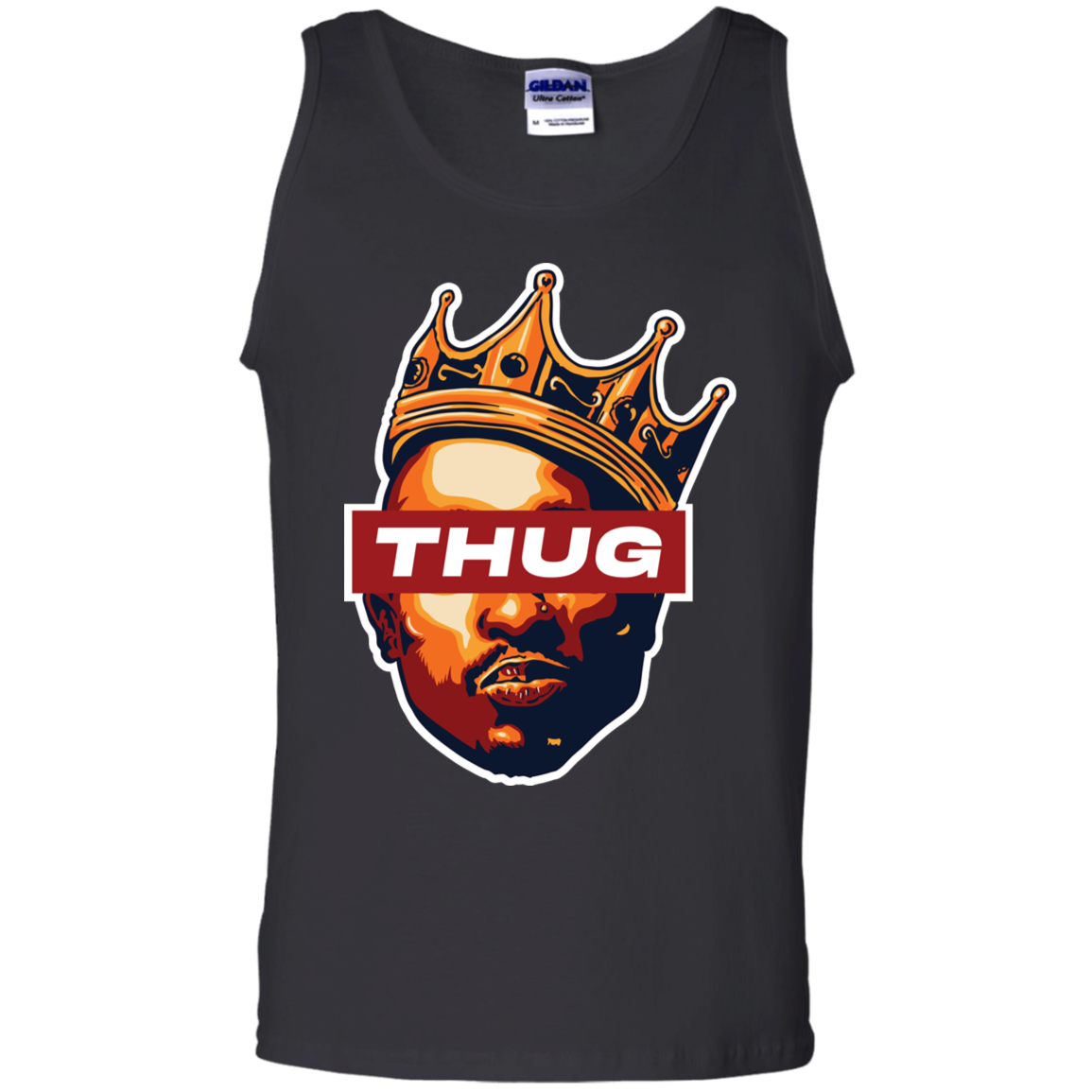 "THUG" 100% Cotton Tank Top