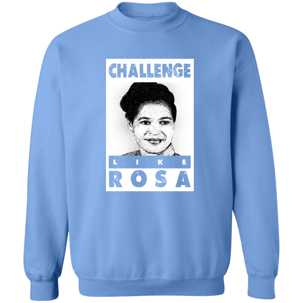 "LIKE ROSA" Crewneck Pullover Sweatshirt