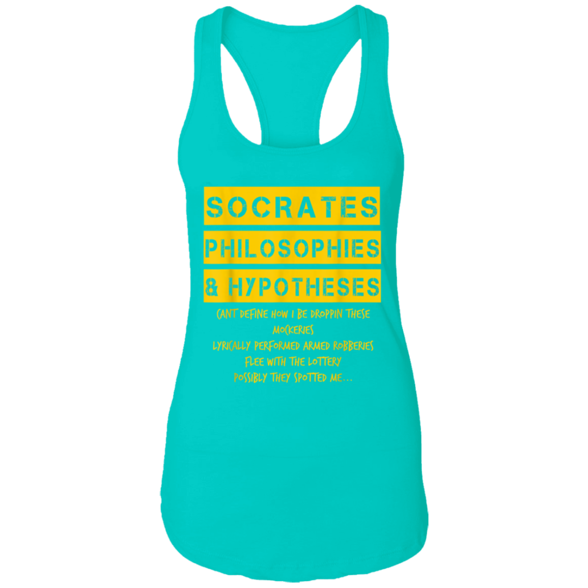 "SOCRATES" Ladies Ideal Racerback Tank