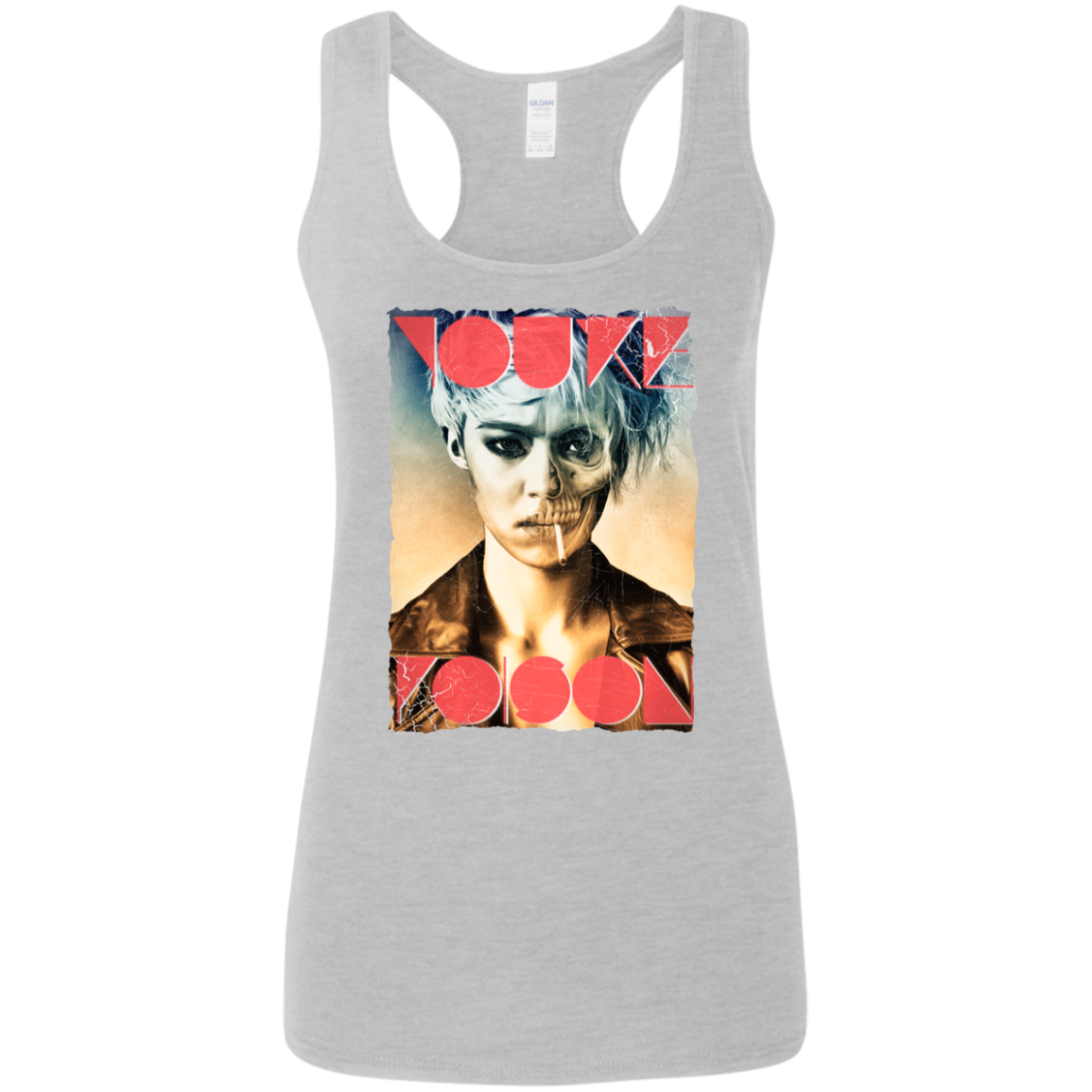 "YOUR POISON" Ladies' Softstyle Racerback Tank