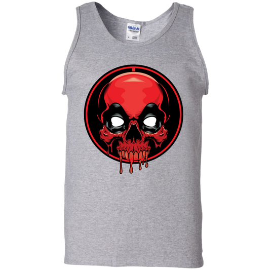 "SKULLPOOL" 100% Cotton Tank Top