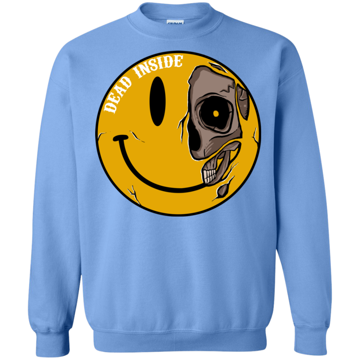 "DEAD INSIDE" Crewneck Pullover Sweatshirt  8 oz.