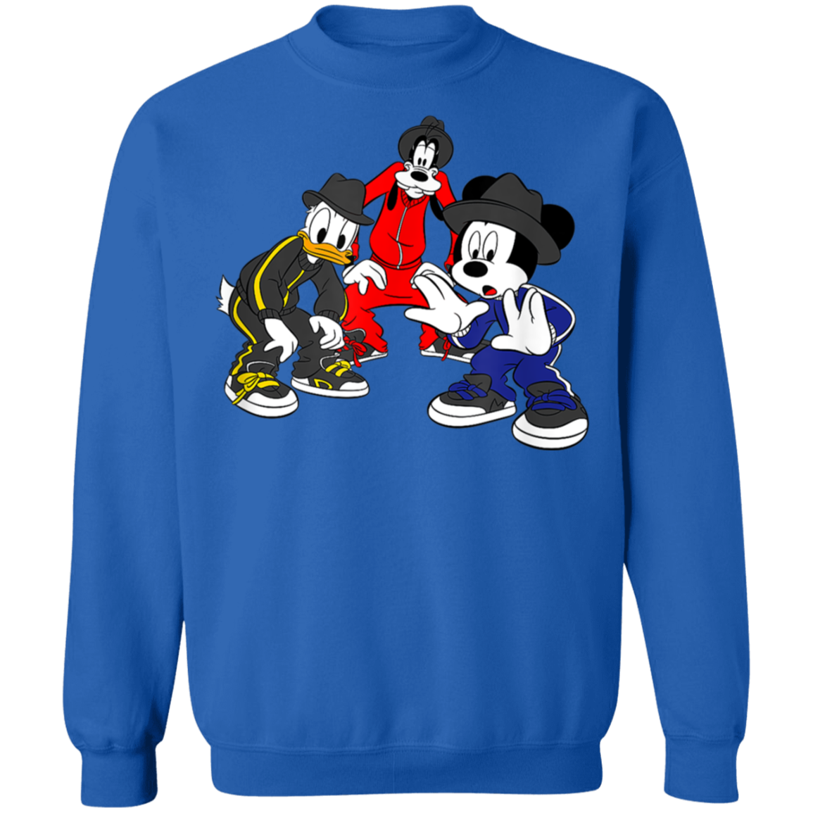 "CARTOON CYPHA" Crewneck Pullover Sweatshirt