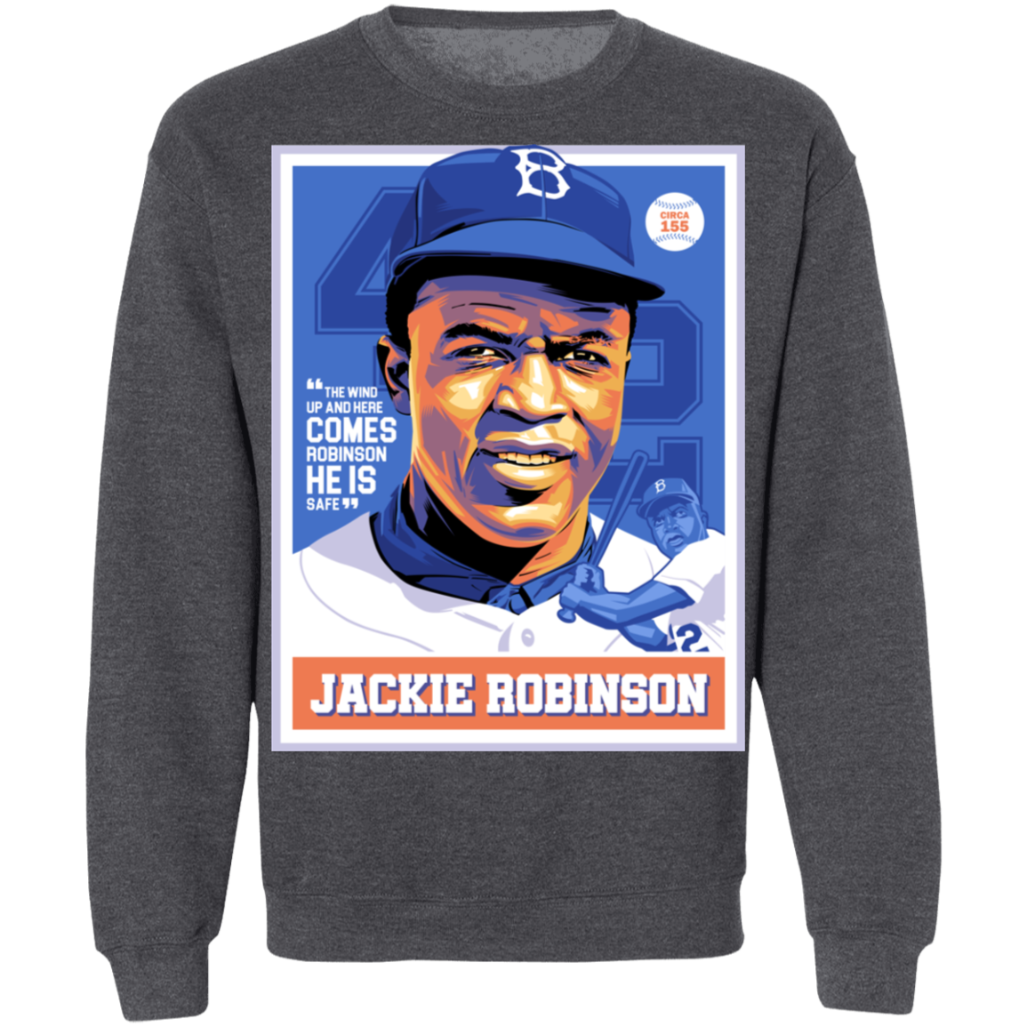 "JACKIE" Crewneck Pullover Sweatshirt