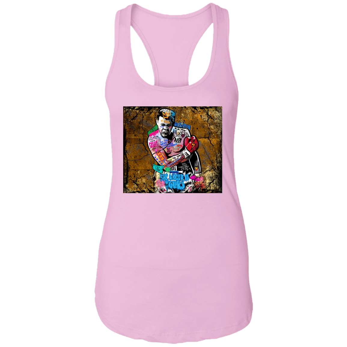 "THE GREATEST" Ladies Ideal Racerback Tank