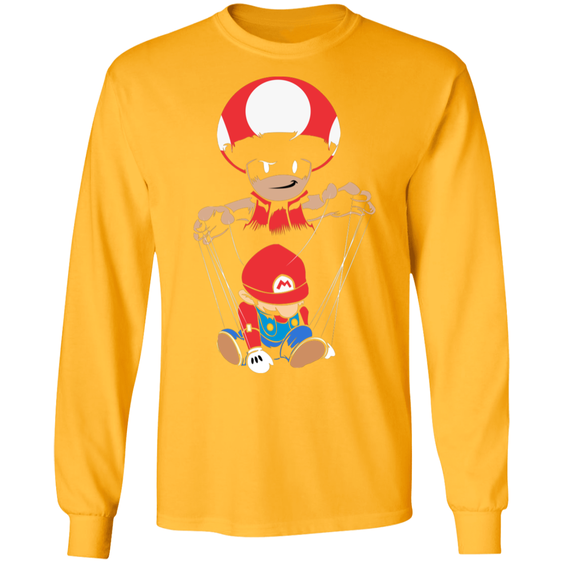 MARIO DOLL" LS Ultra Cotton T-Shirt