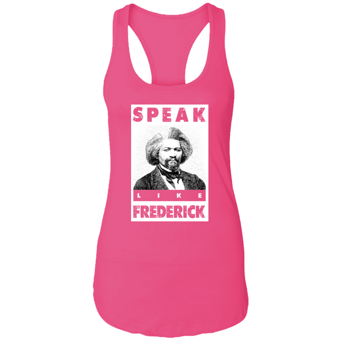 "LIKE FREDERICK" Ladies Ideal Racerback Tank