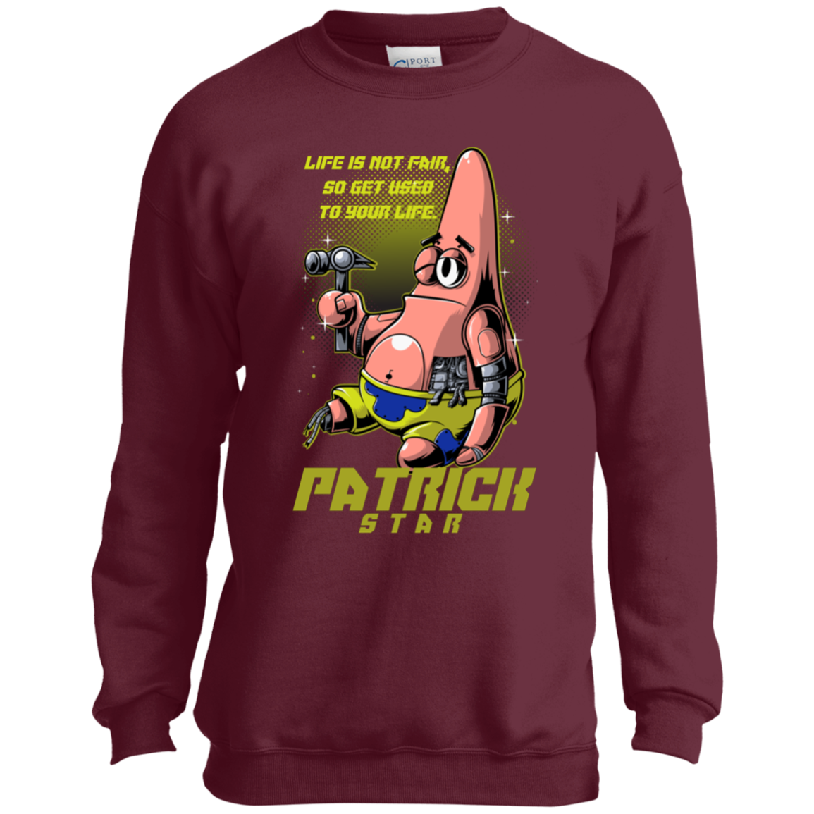 "PATRICK" Youth Crewneck Sweatshirt