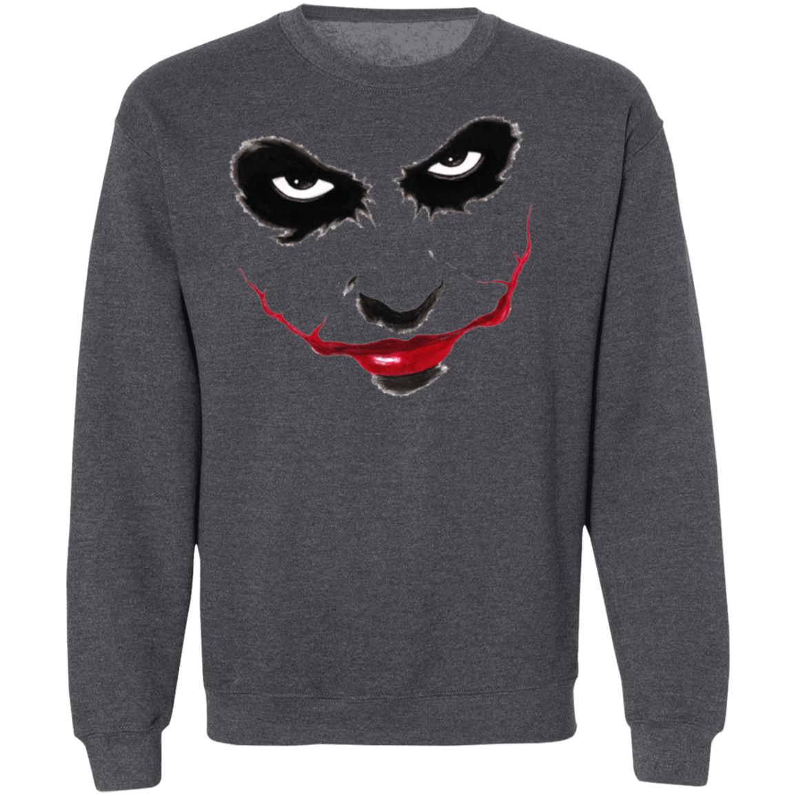 "PUT A SMILE ON" Crewneck Pullover Sweatshirt  8 oz.