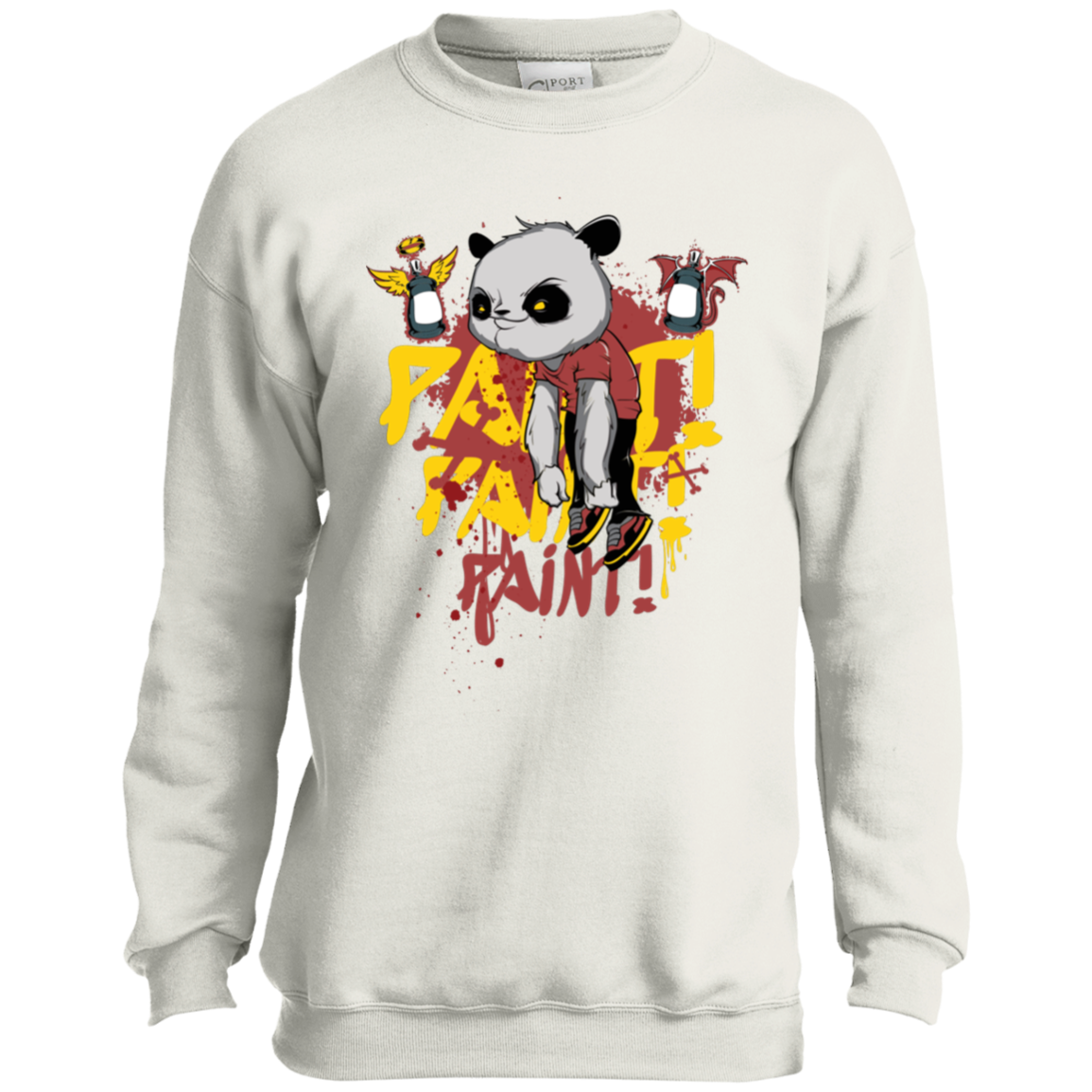 "PAINT PAINT PAINT" Youth Crewneck Sweatshirt