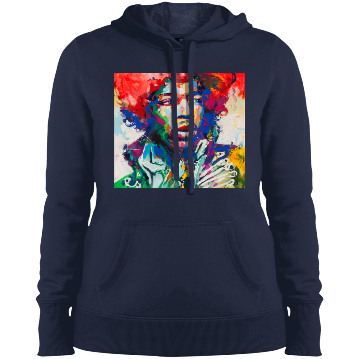 "HENDRIX" Ladies' Pullover Hooded Sweatshirt