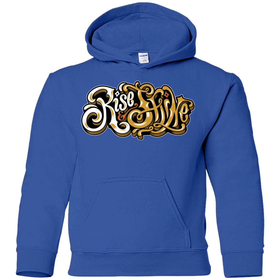 "RISE AND SHINE" Youth Pullover Hoodie