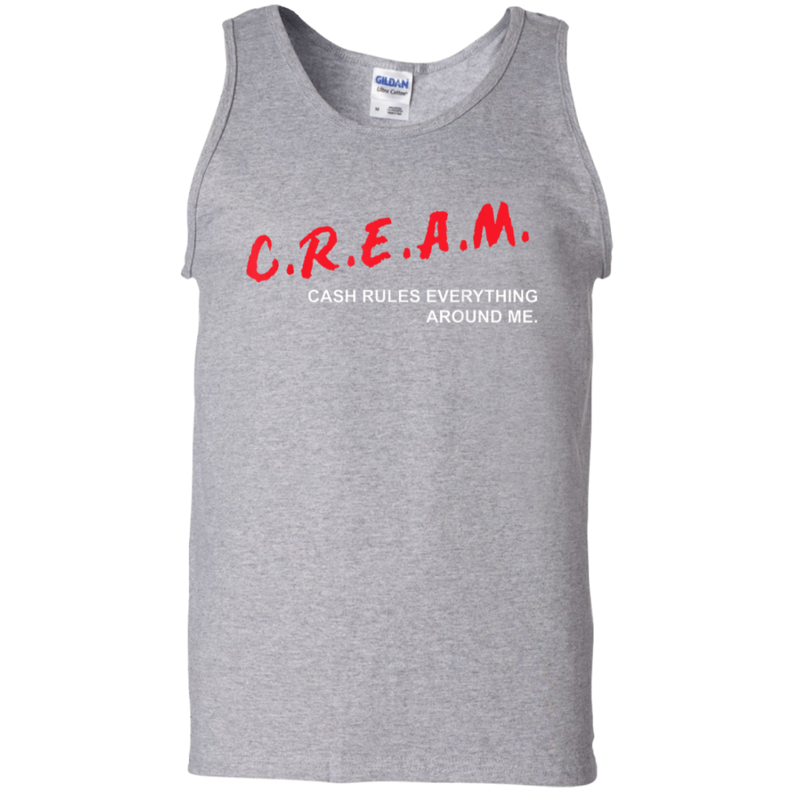 "CREAM" 100% Cotton Tank Top