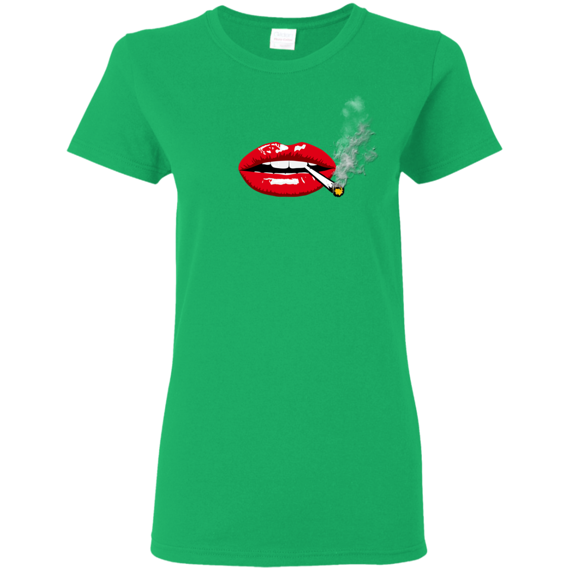 "SEXY LIPS Ladies' 5.3 oz. T-Shirt