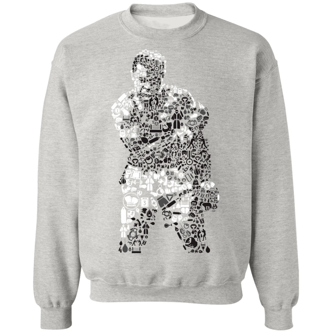 "ALI" Crewneck Pullover Sweatshirt  8 oz.