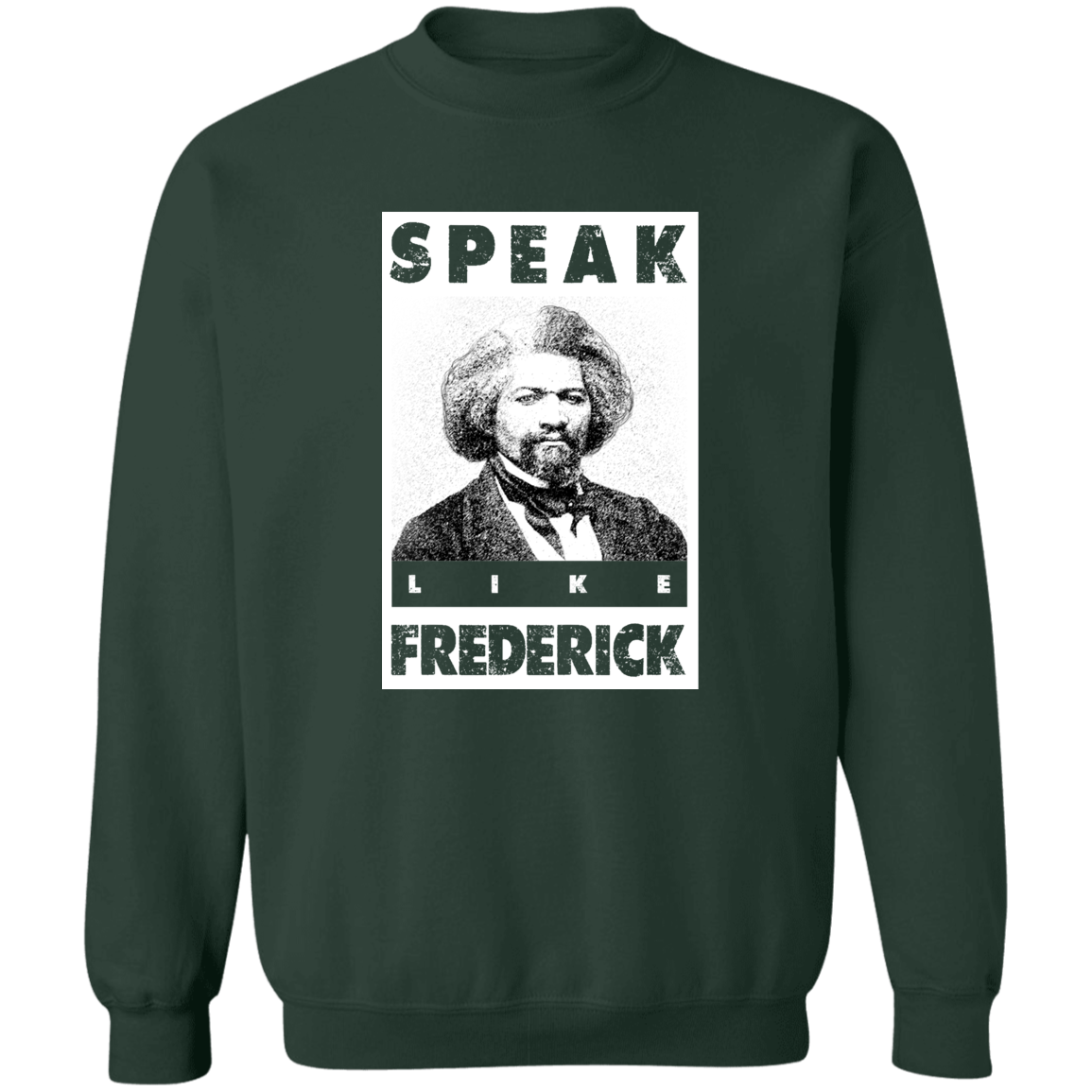 "LIKE FREDERICK" Crewneck Pullover Sweatshirt