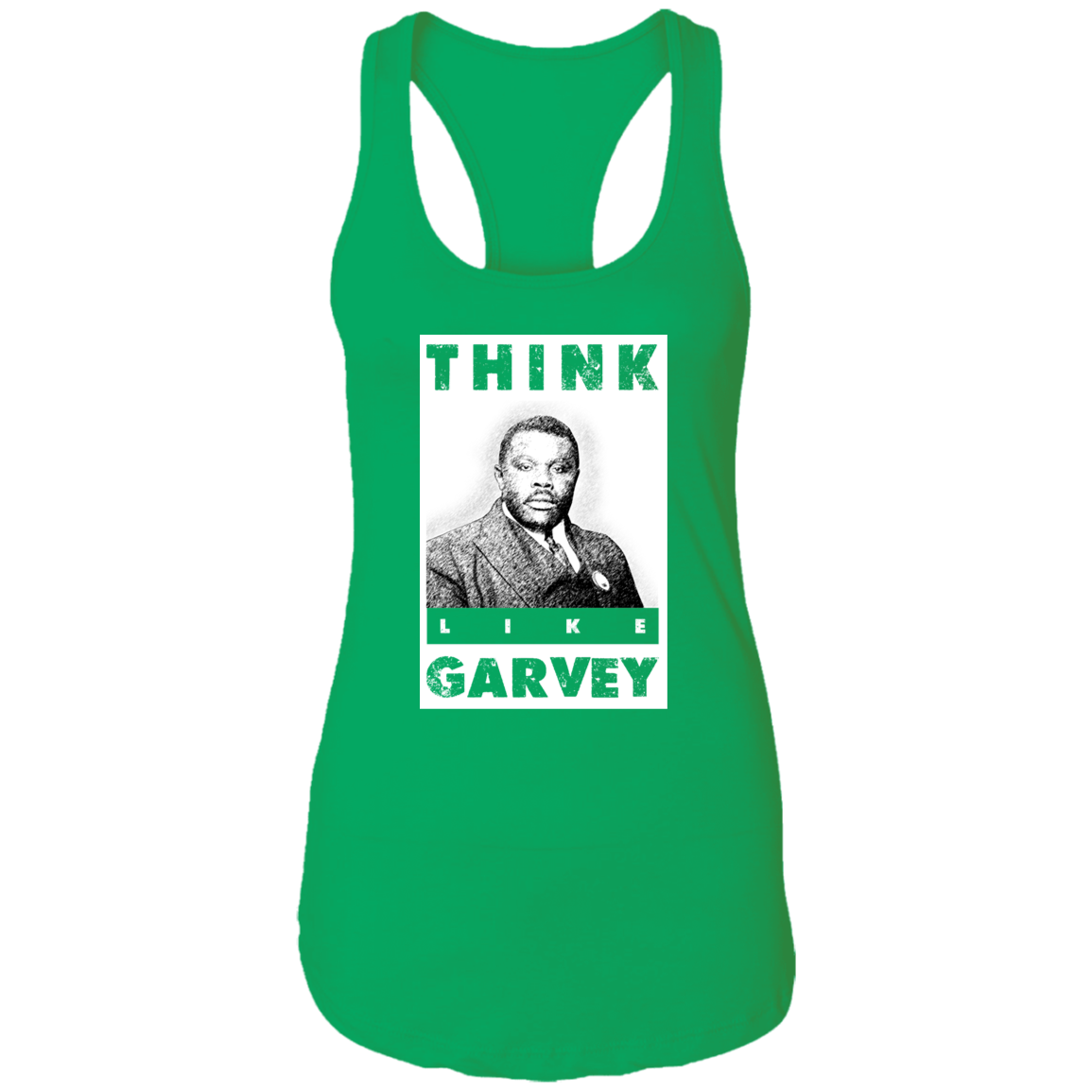 "LIKE GARVEY" Ladies Ideal Racerback Tank