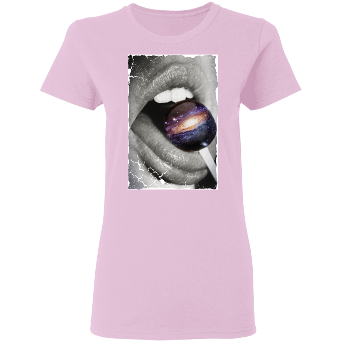 "GALACTIC TASTE" Ladies' 5.3 oz. T-Shirt