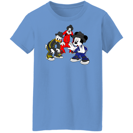 "CARTOON CYPHA" Ladies' 5.3 oz. T-Shirt