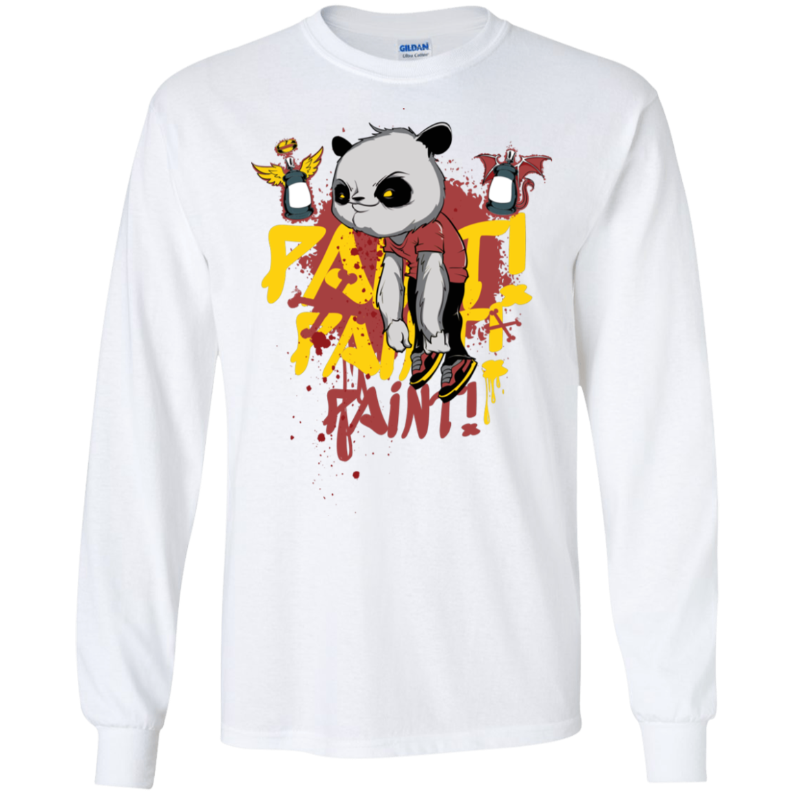 "PAINT PAINT PAINT" LS Ultra Cotton T-Shirt