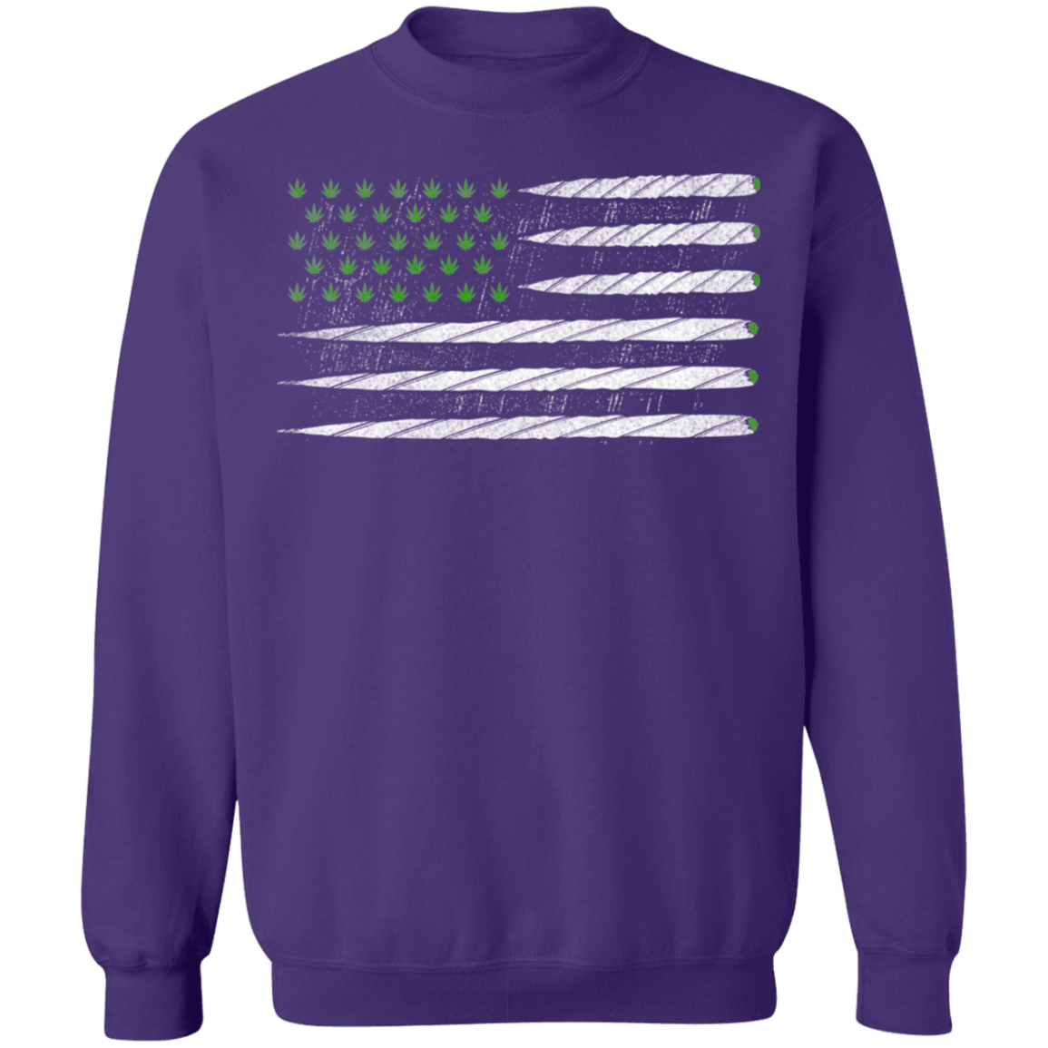 "JOINT FLAG" Crewneck Pullover Sweatshirt  8 oz.