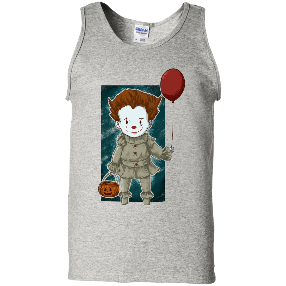 "LITTLE CLOWN" 100% Cotton Tank Top