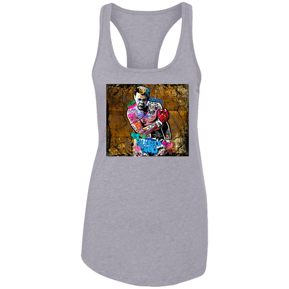 "THE GREATEST" Ladies Ideal Racerback Tank