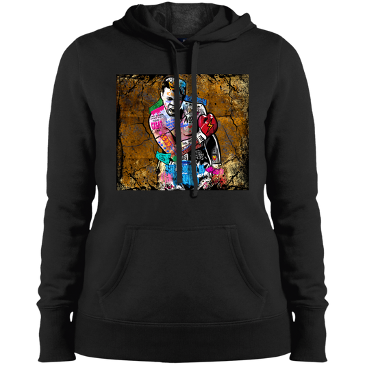 "THE GREATEST" Ladies' Pullover Hooded Sweatshirt