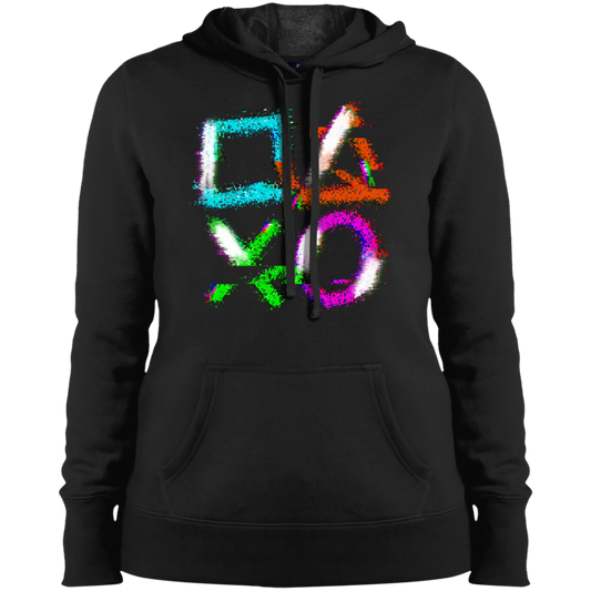 "GAMING LOUNGE" Ladies' Pullover Hooded Sweatshirt