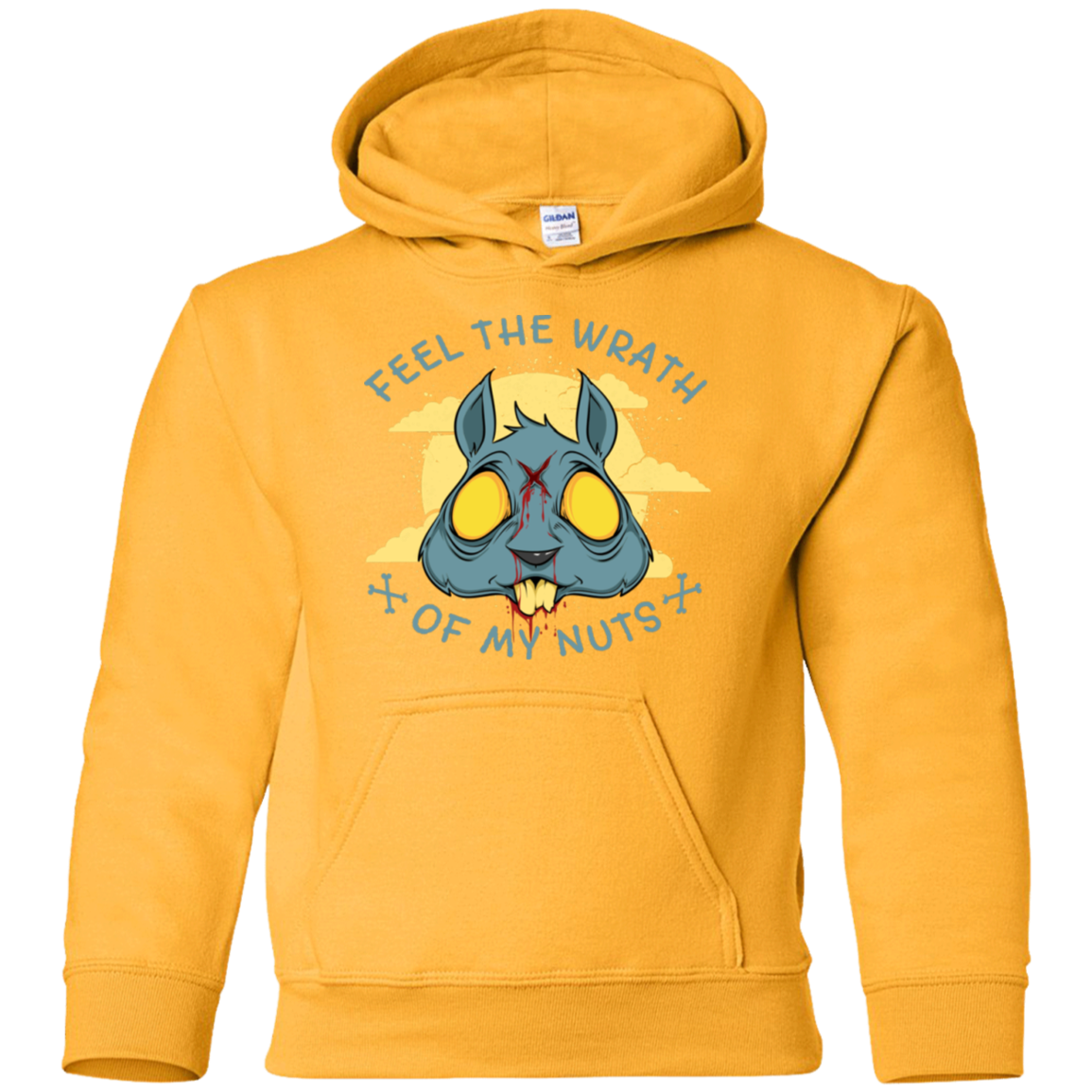 "FEEL THE WRATH" Youth Pullover Hoodie