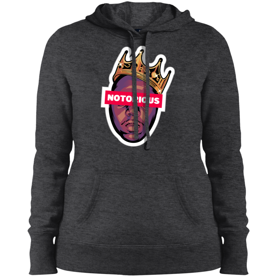 "NOTORIOUS" Ladies' Pullover Hooded Sweatshirt