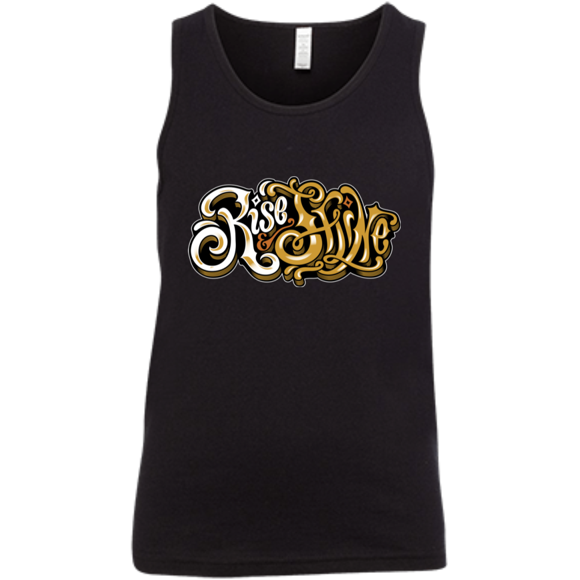 "RISE AND SHINE" Youth Jersey Tank