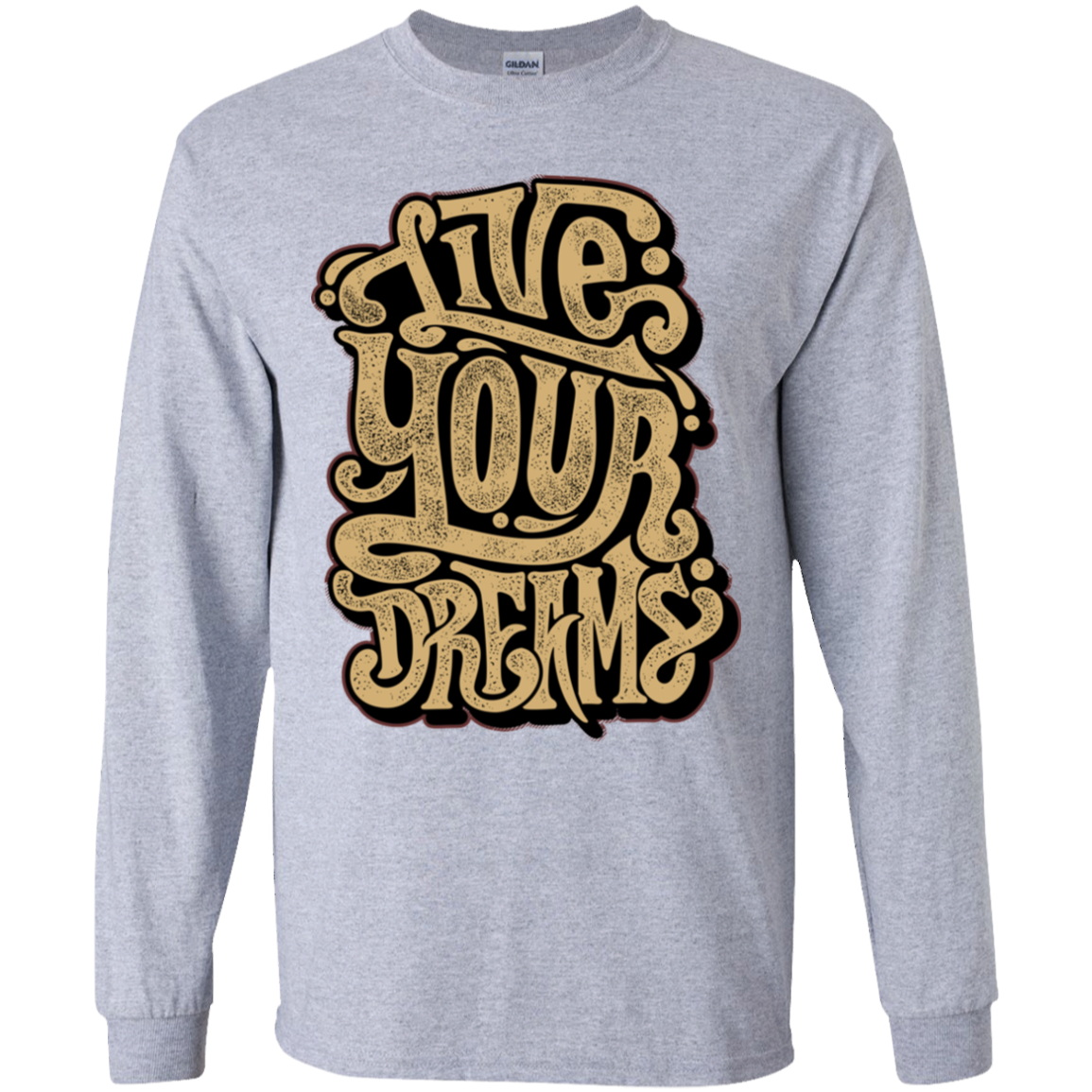 "LIVE YOUR DREAMS" Youth LS T-Shirt