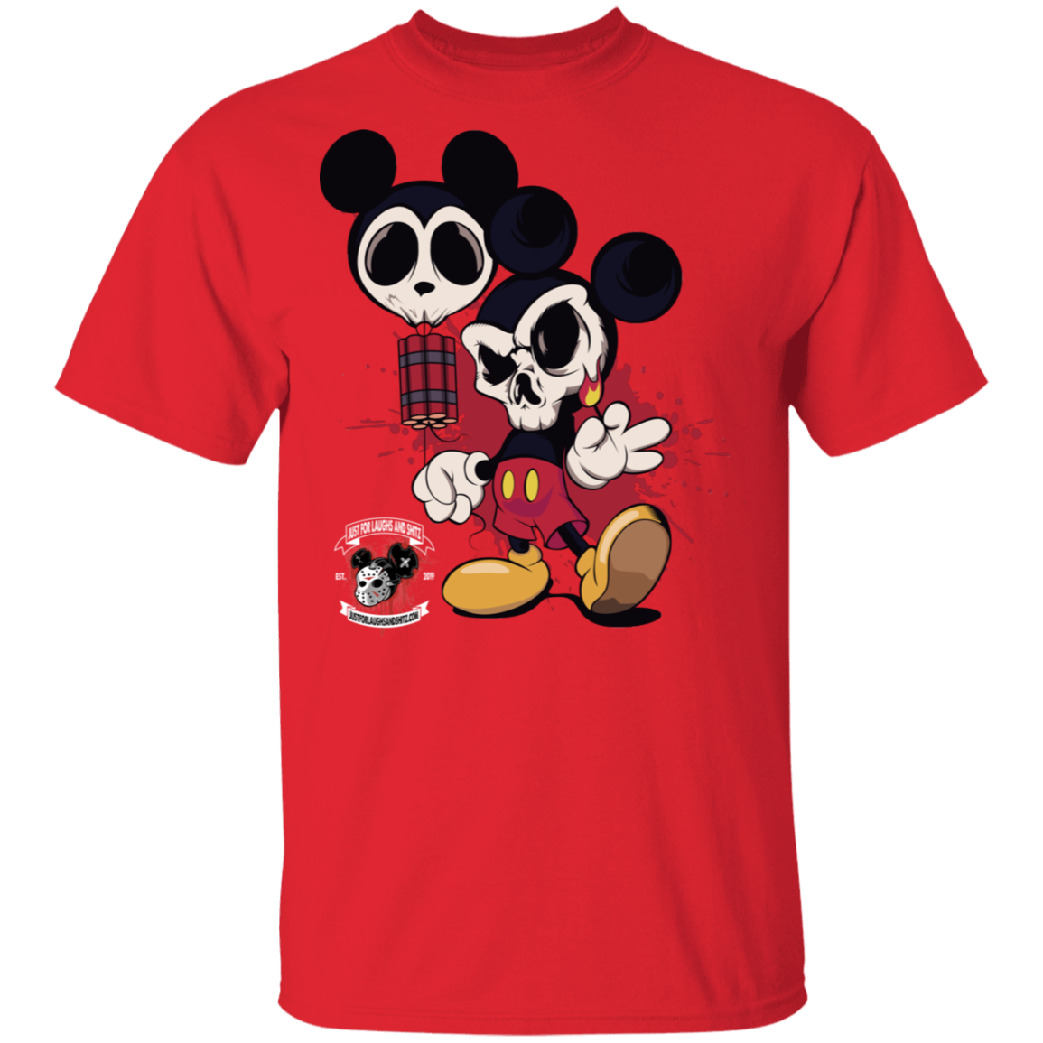 "MICKEY GO BOOM" 5.3 oz. T-Shirt