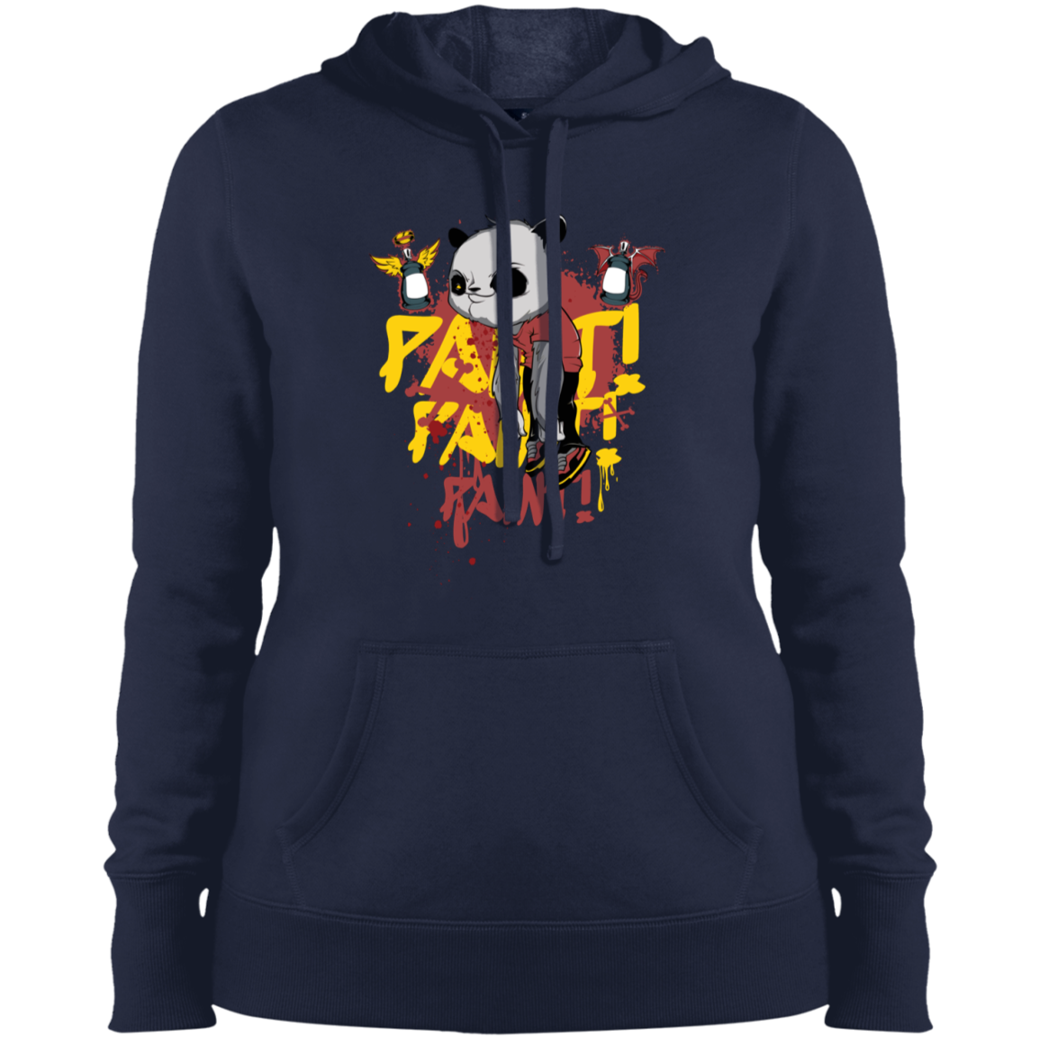 "PAINT PAINT PAINT" Ladies' Pullover Hooded Sweatshirt