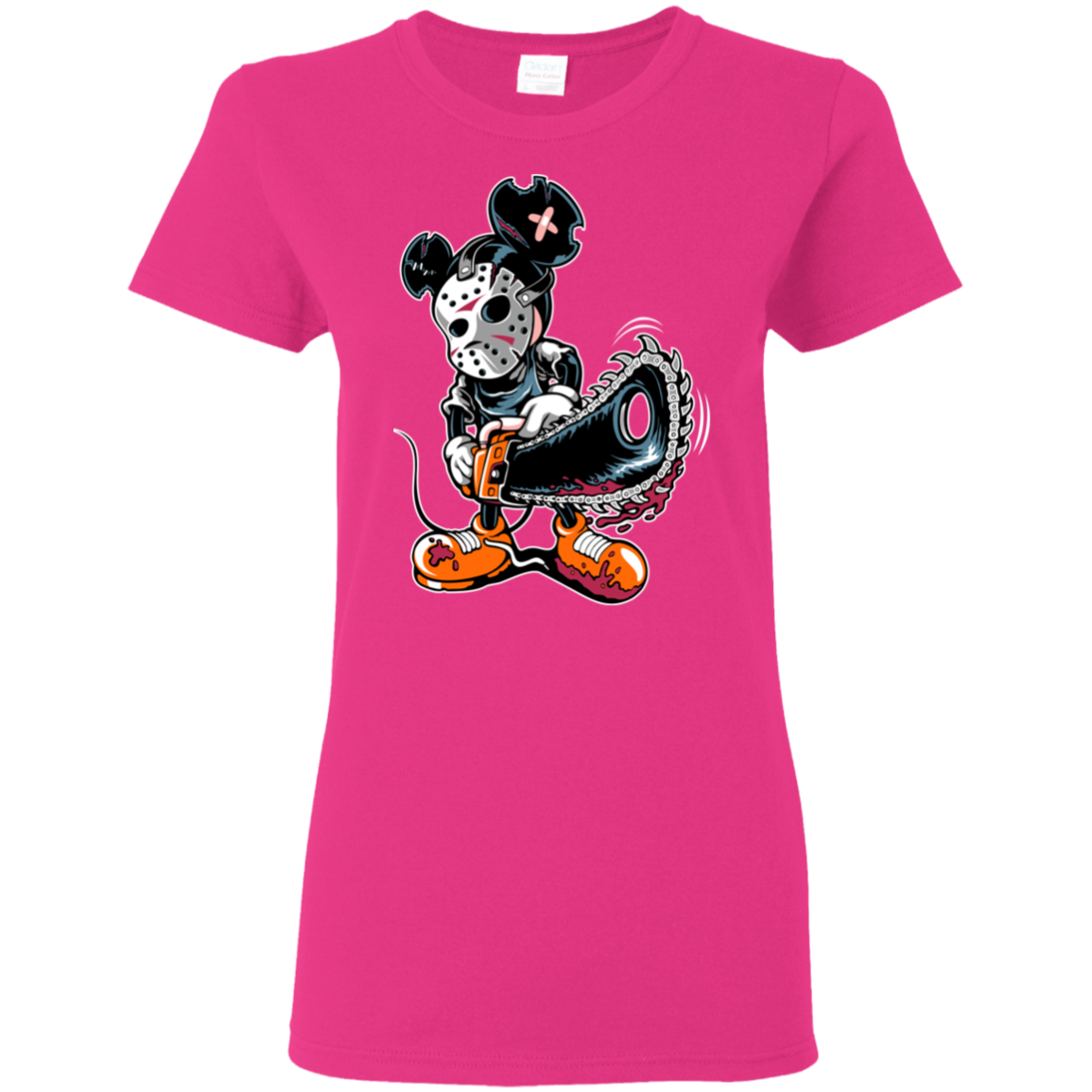 "MICKY PSYCHO" Ladies' 5.3 oz. T-Shirt