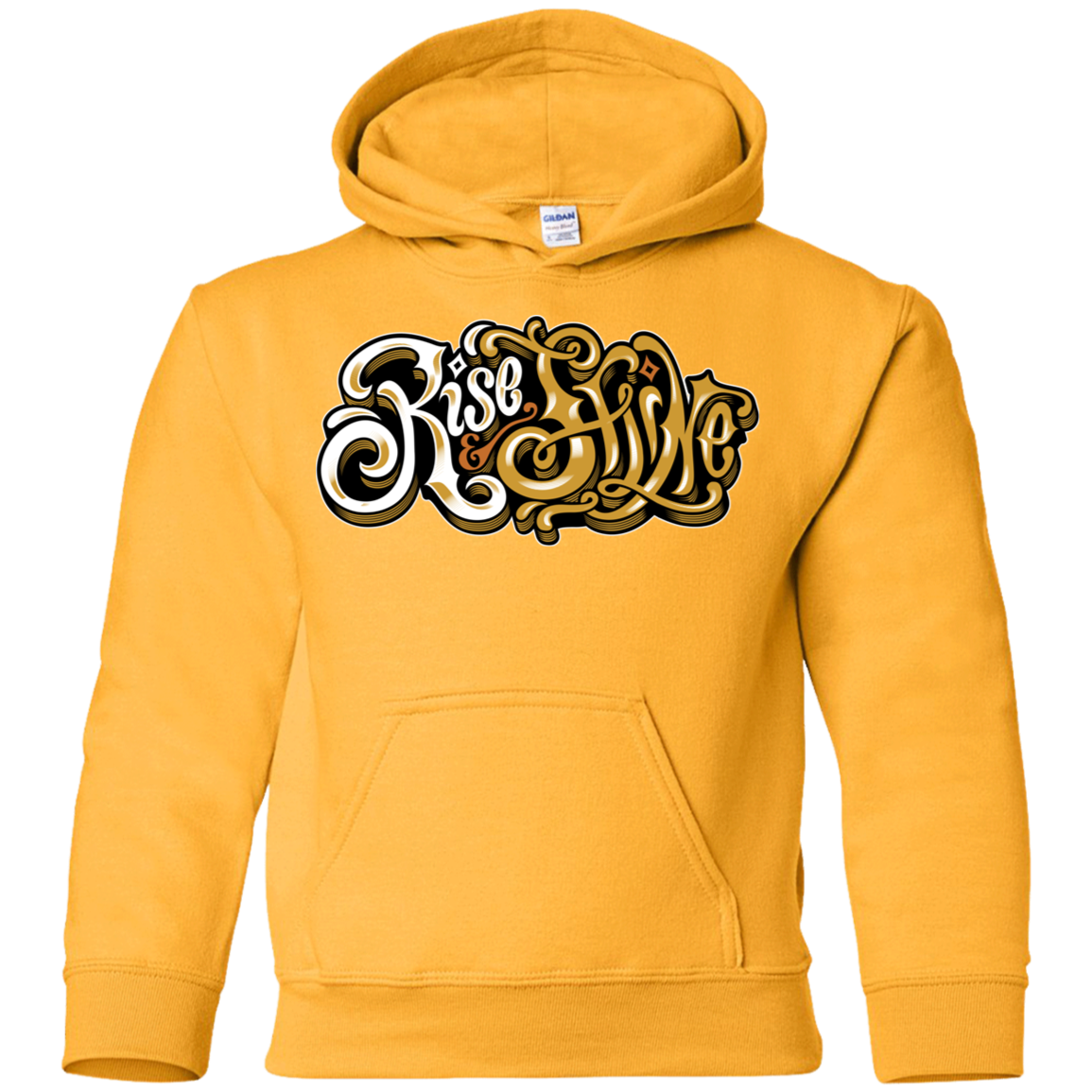 "RISE AND SHINE" Youth Pullover Hoodie