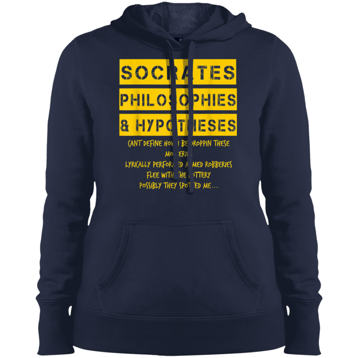 "SOCRATES" Ladies' Pullover Hooded Sweatshirt