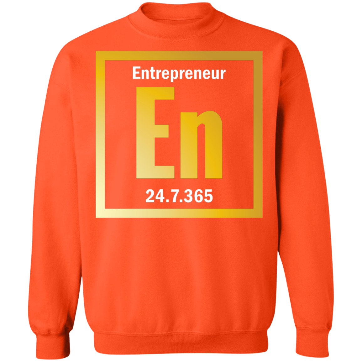 "En" Crewneck Pullover Sweatshirt  8 oz.