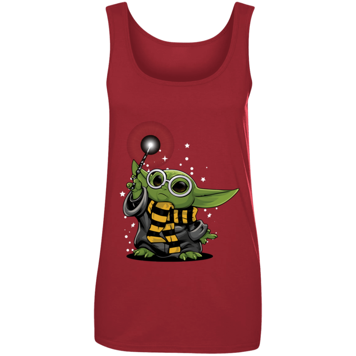 "YODA POTTER" Ladies' 100% Ringspun Cotton Tank Top