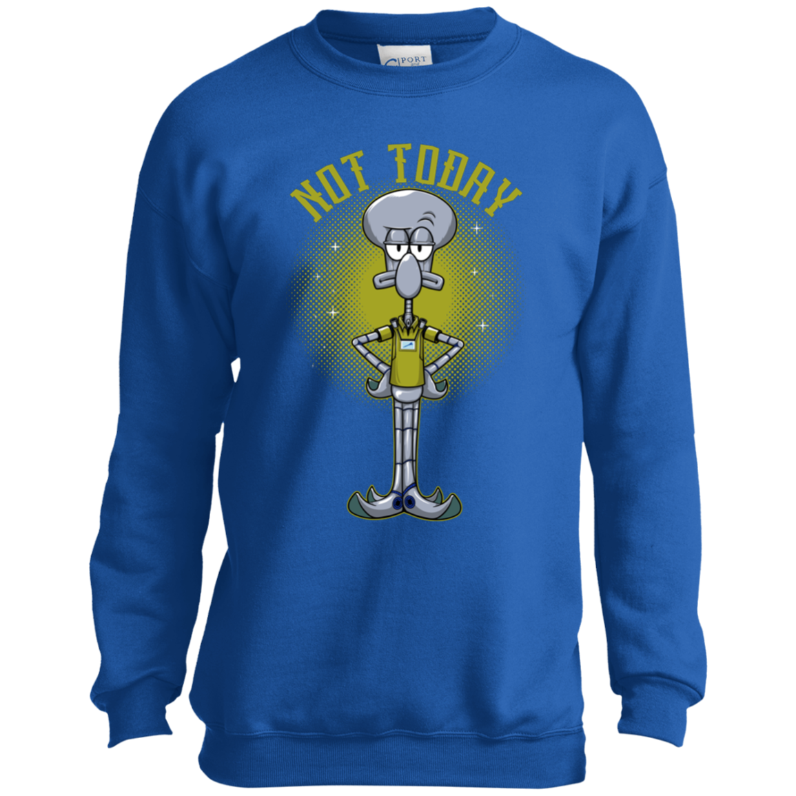 "SQUIDWARD" Youth Crewneck Sweatshirt