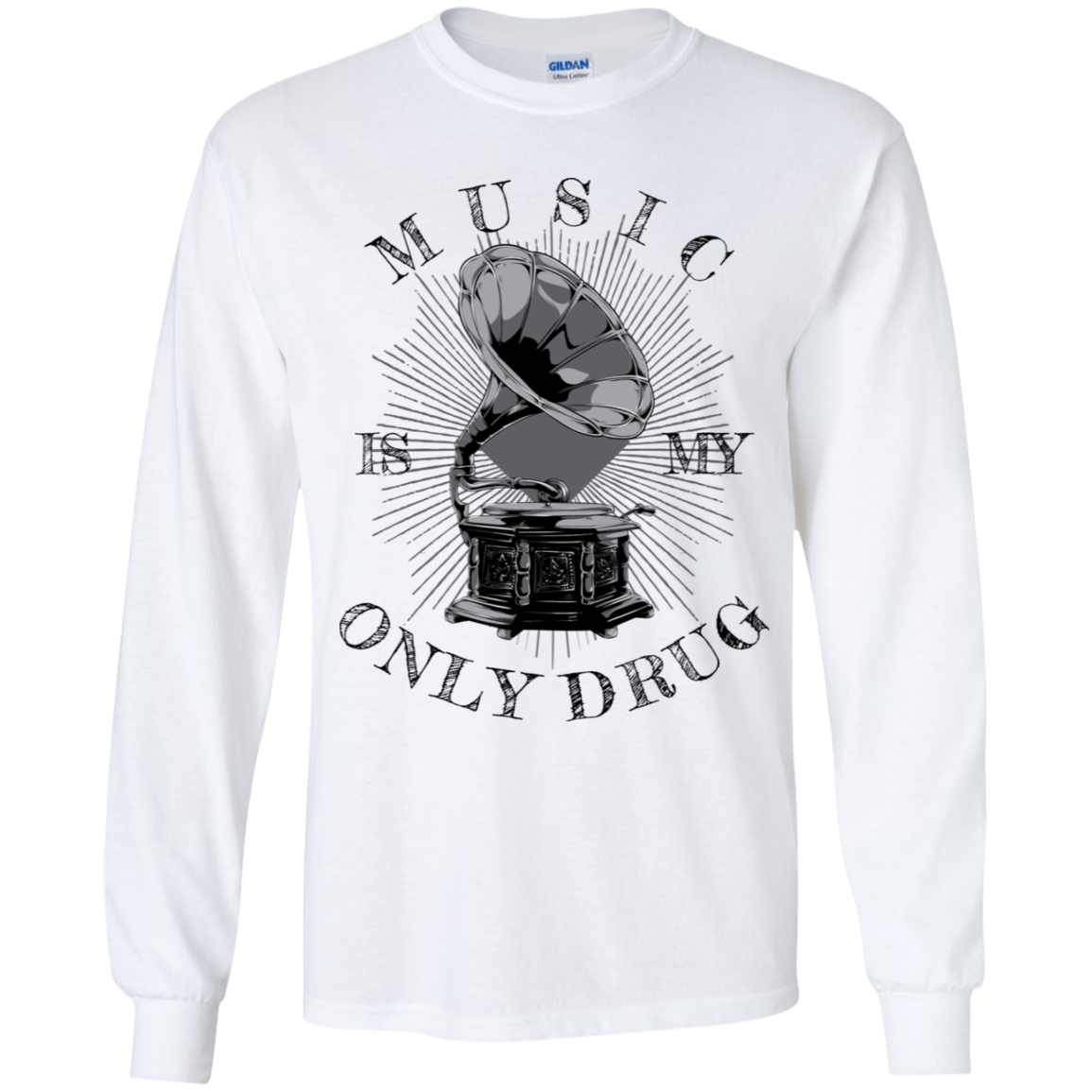 "MUSIC" Youth LS T-Shirt