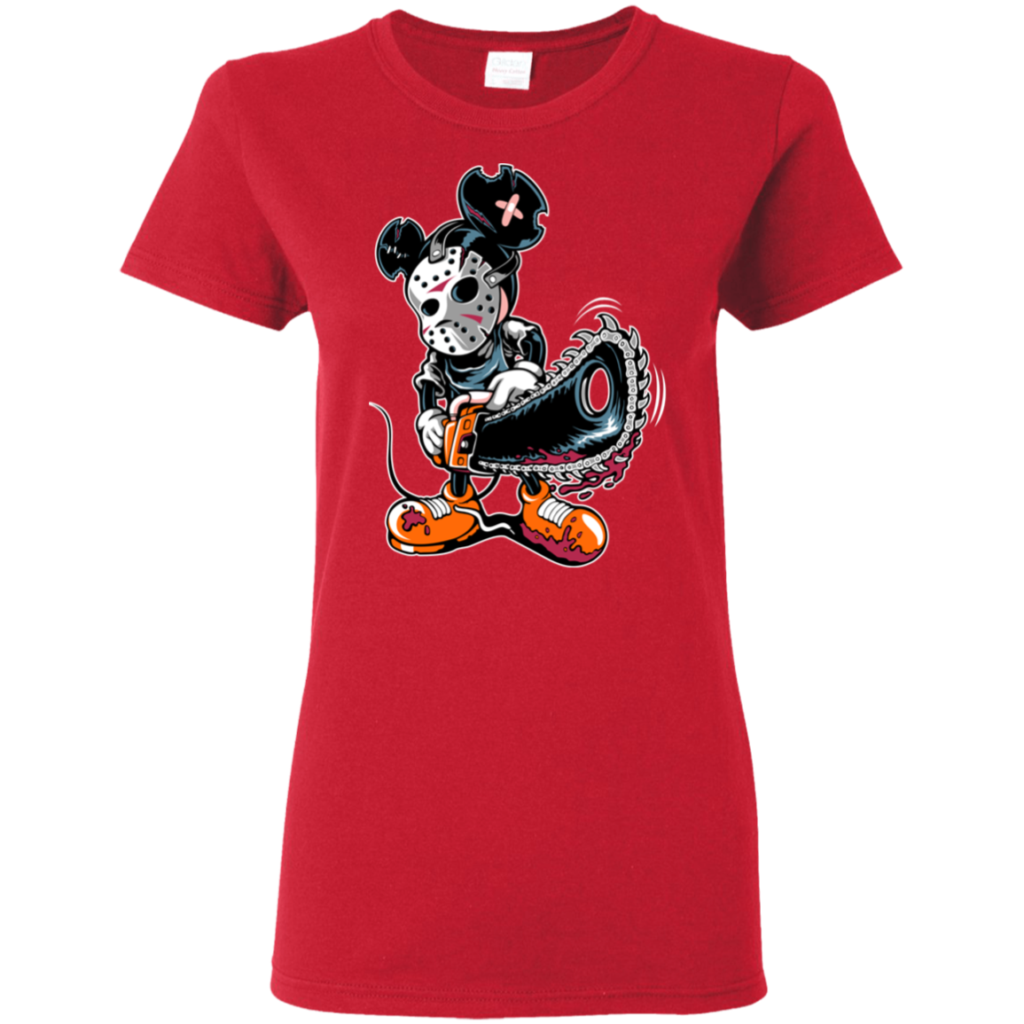 "MICKY PSYCHO" Ladies' 5.3 oz. T-Shirt