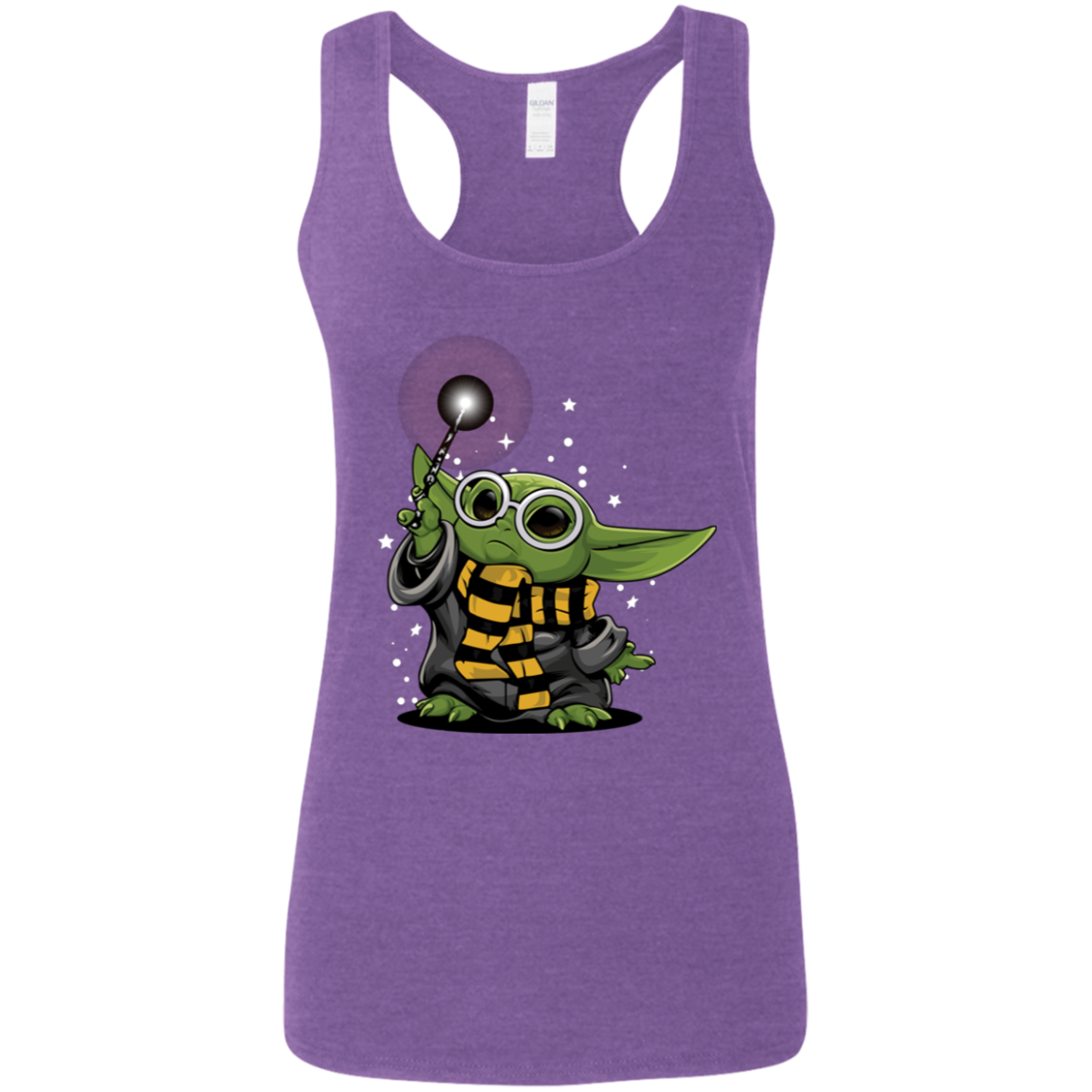 "YODA POTTER" Ladies' Softstyle Racerback Tank