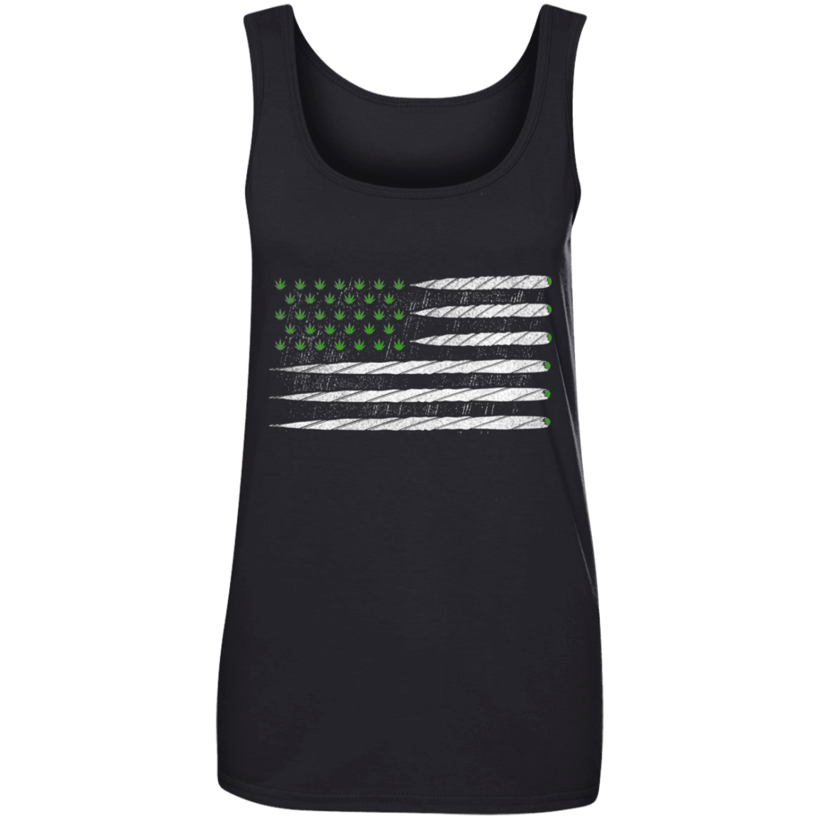 "JOINT FLAG" Ladies' 100% Ringspun Cotton Tank Top