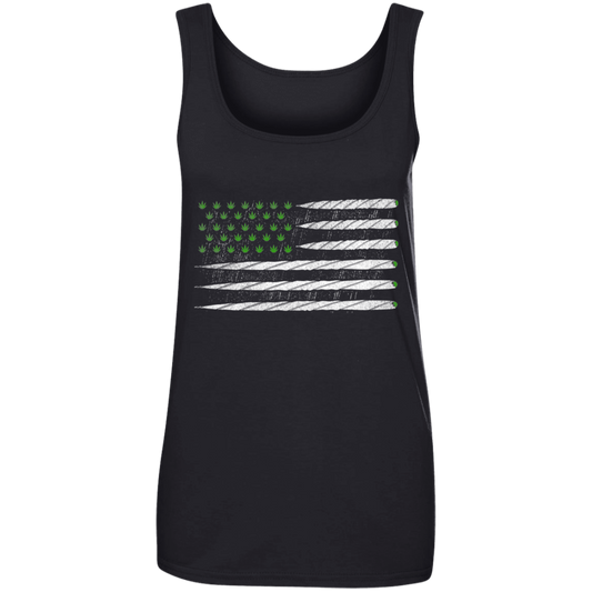 "JOINT FLAG" Ladies' 100% Ringspun Cotton Tank Top