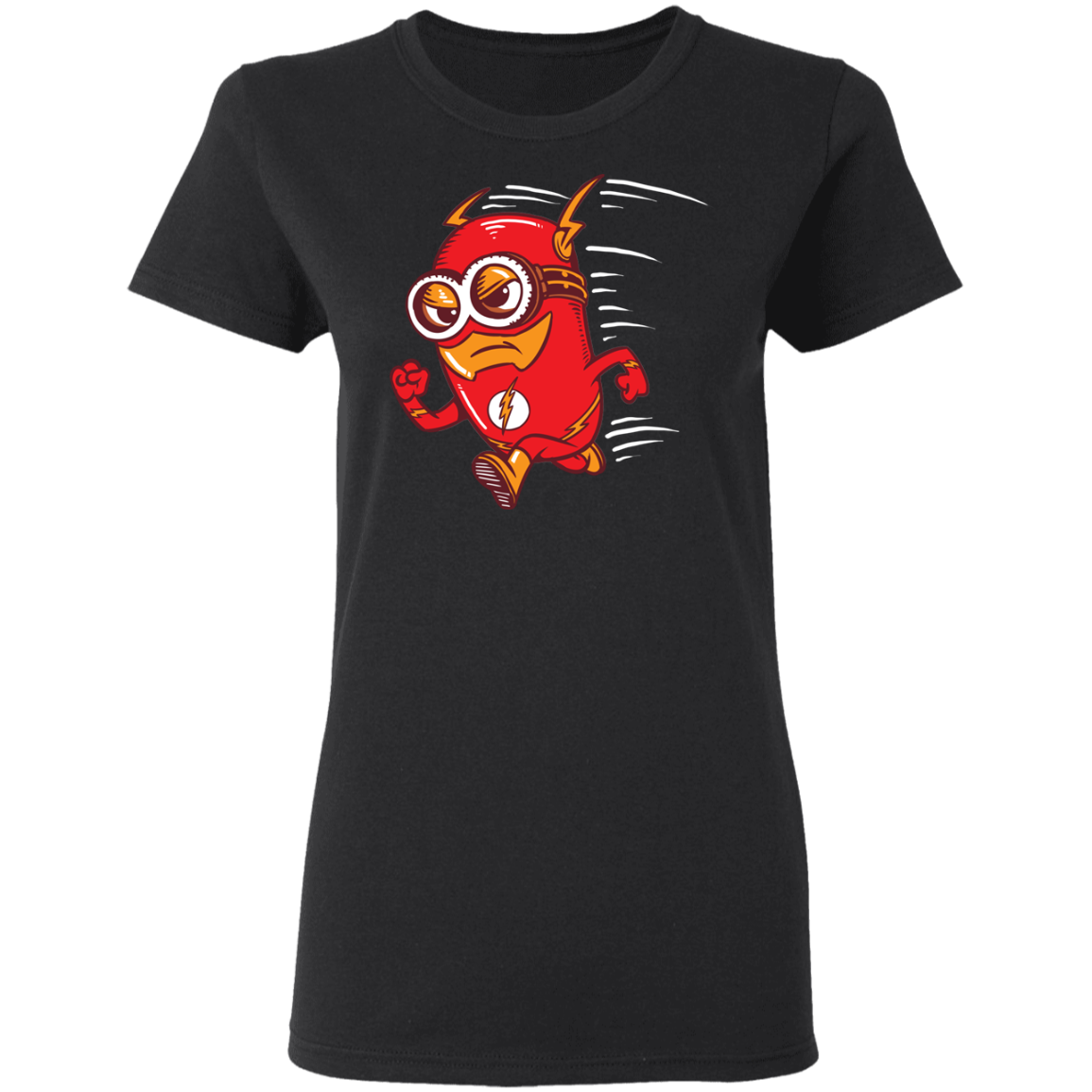 "FLASH MINION" Ladies' 5.3 oz. T-Shirt