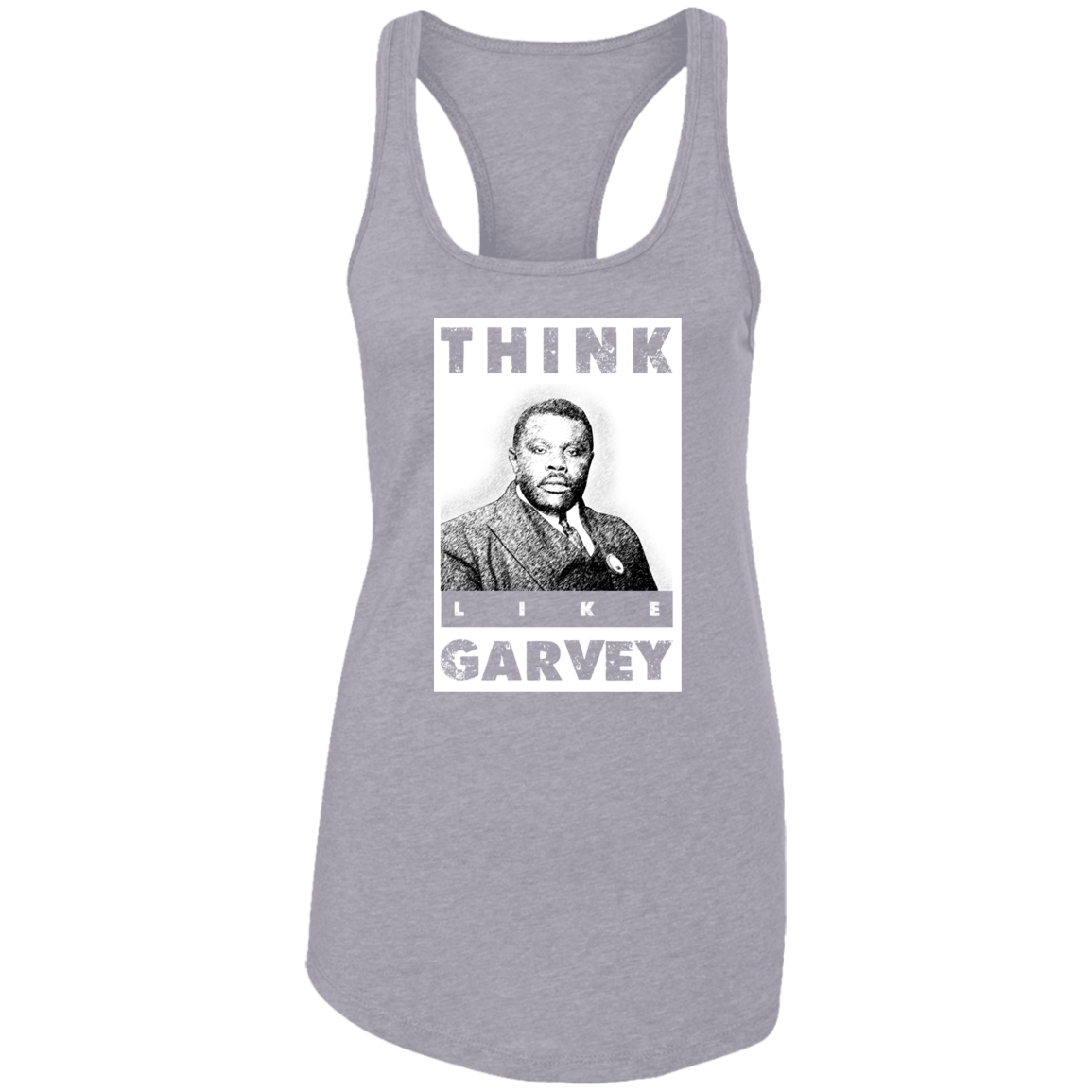 "LIKE GARVEY" Ladies Ideal Racerback Tank