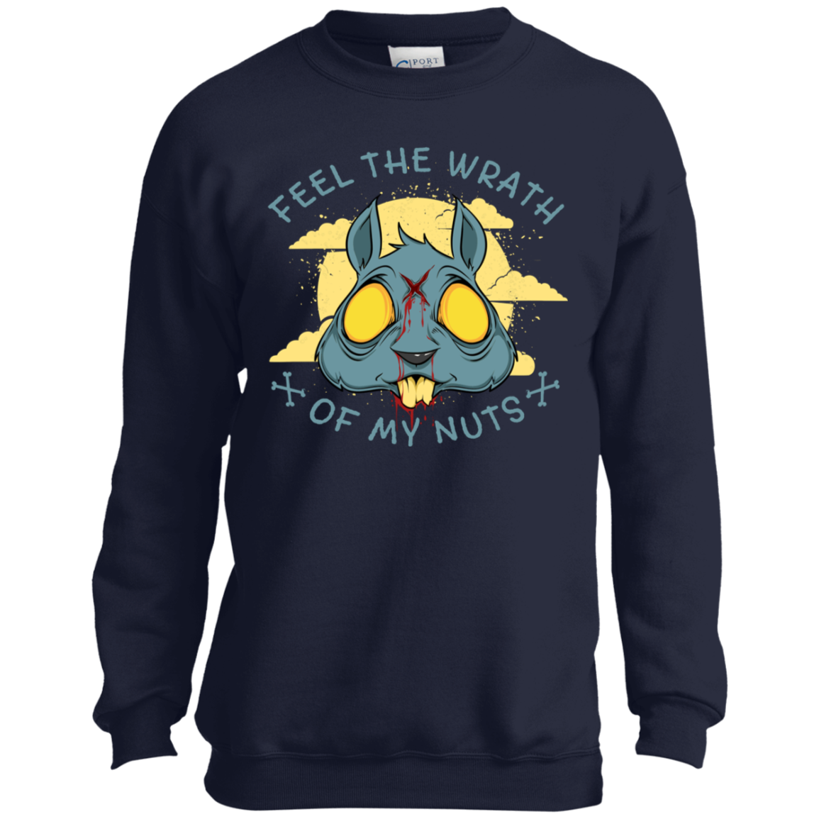 "FEEL THE WRATH" Youth Crewneck Sweatshirt